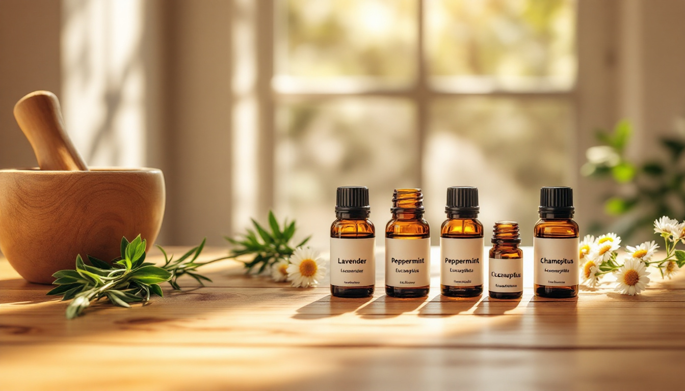 Huiles essentielles pour le soutien musculaire et articulaire